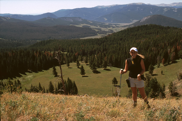 Hiking Yellowstone