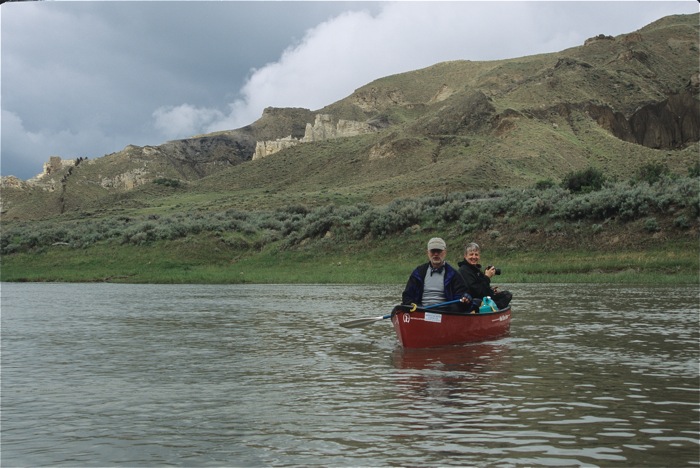 Missouri river, Rick and Stan